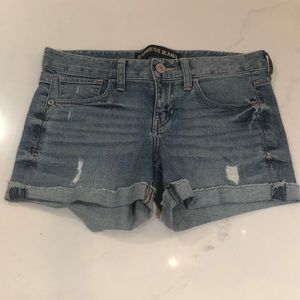 Express jean shorts